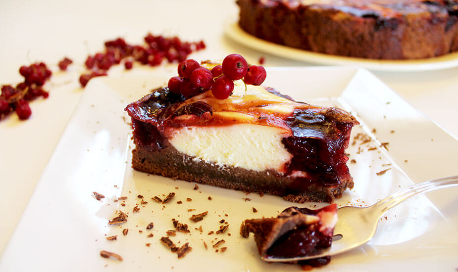Brownie Cheesecake torta s trešnjama
